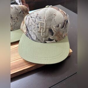 Ducks Unlimited DU Embroidered Camo Baseball Cap